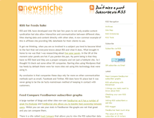 Tablet Screenshot of newsniche.com